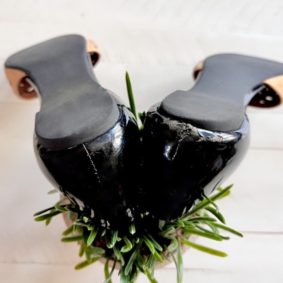 Jeffrey Campbell Ibiza Last D’orsay Boho Cutout Leather Flats Size 9 - Picture 12 of 14